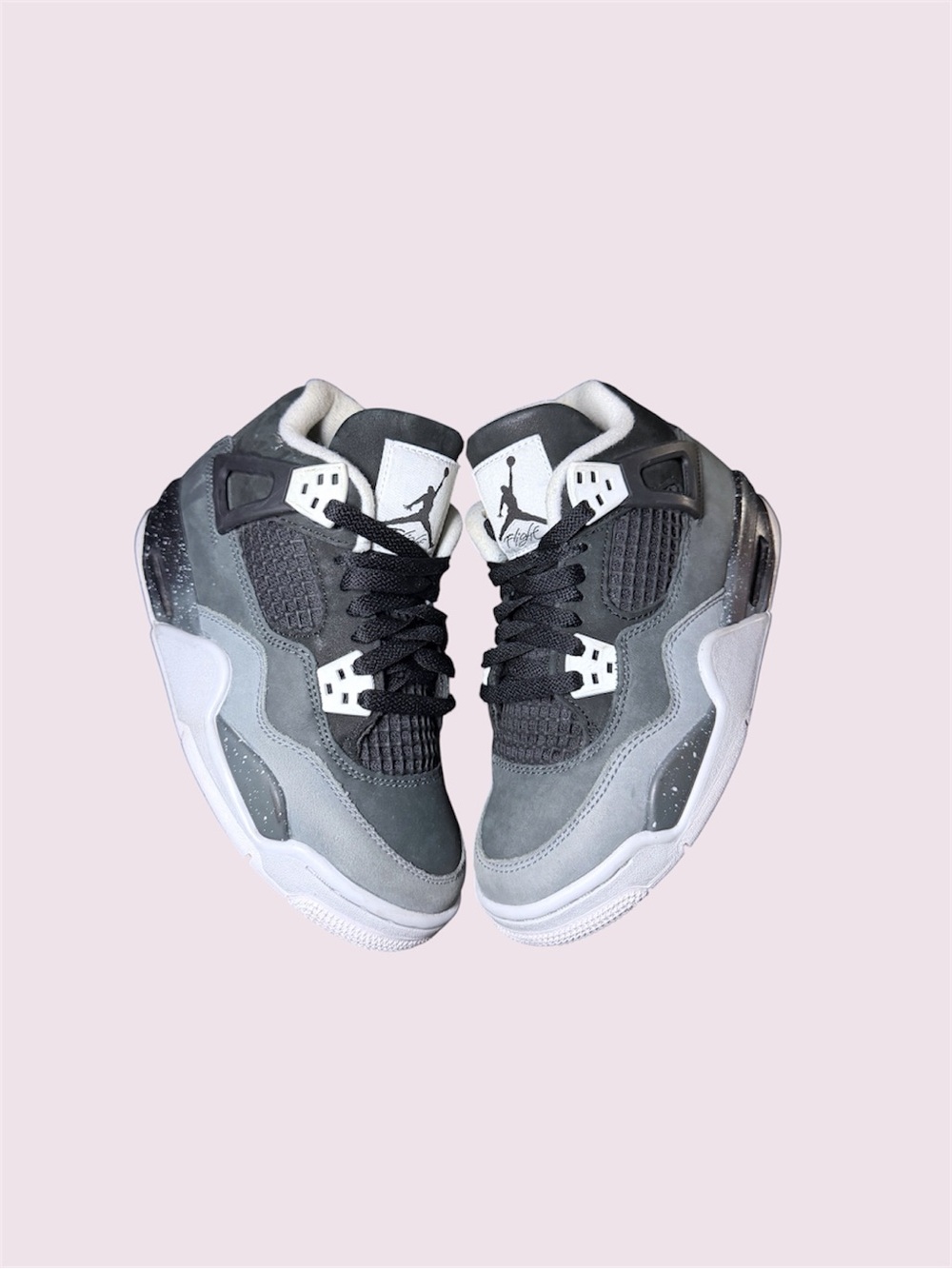 Nike Air Jordan 4 Retro 2024 "Fear" Sneakers (FQ8213-002) 4Y/5.5 Women’s